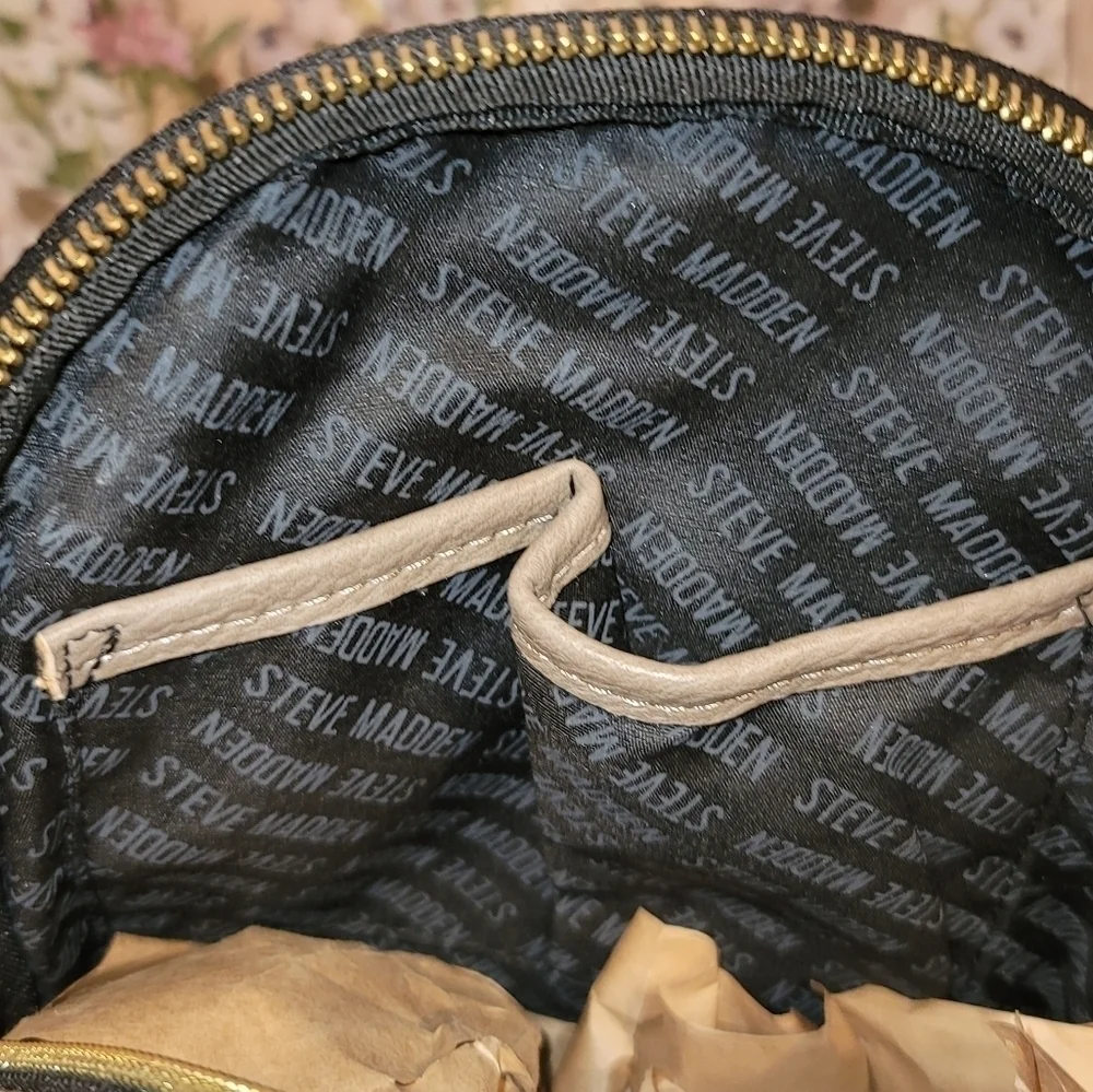 STEVE Madden Mini Leather Backpack